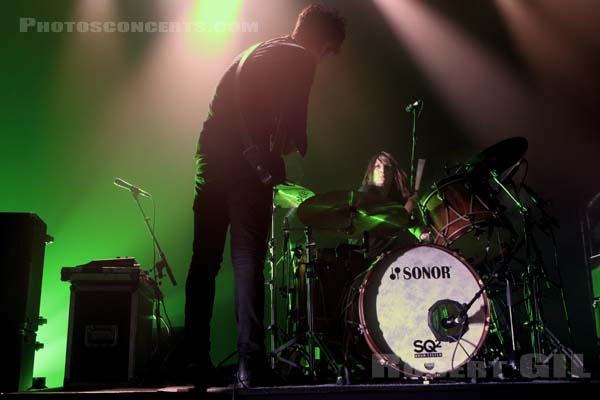 BLACK REBEL MOTORCYCLE CLUB - 2017-11-22 - PARIS - Elysee Montmartre - Robert Levon Been - Leah Shapiro